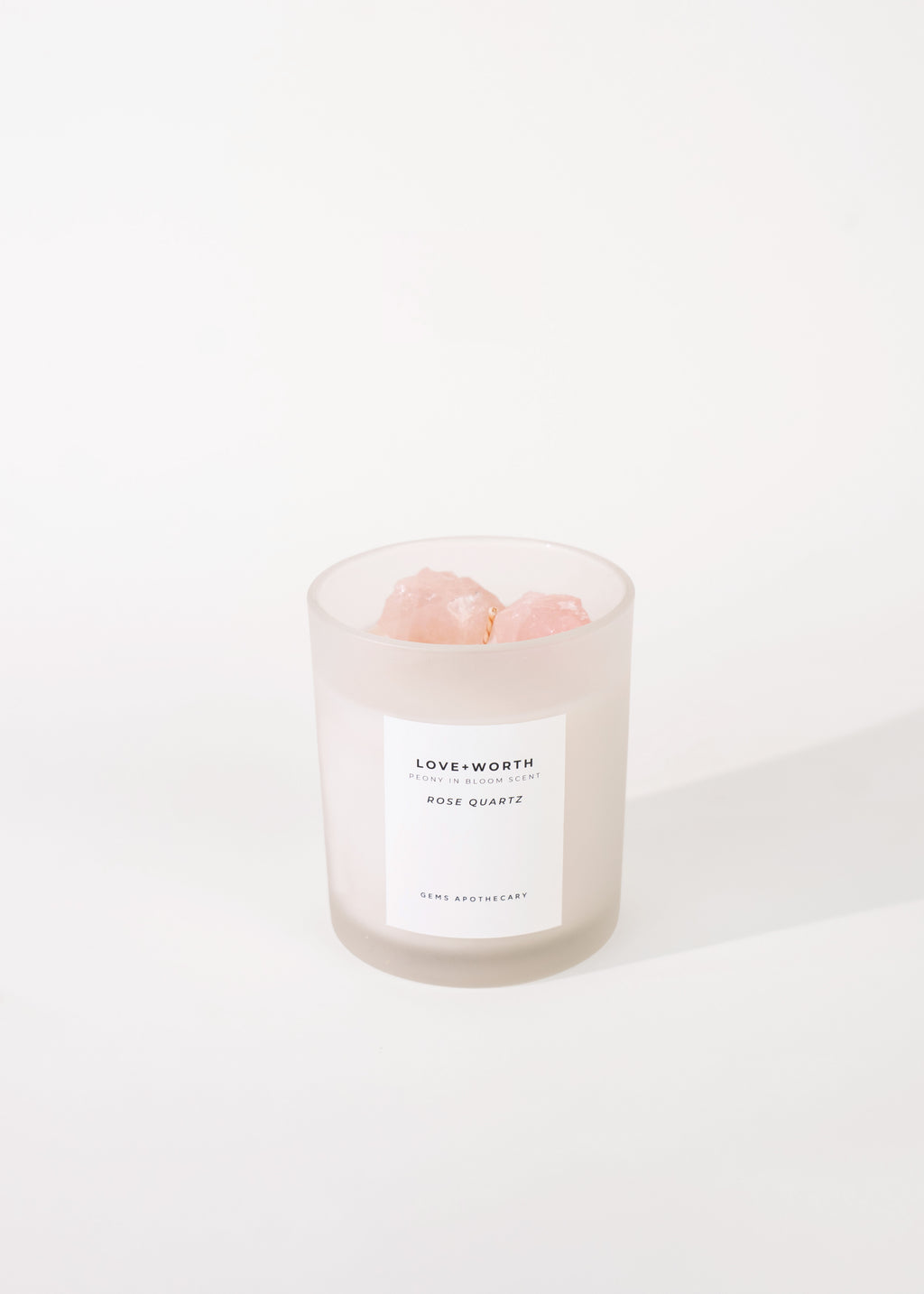 Love+Worth Crystal Candle