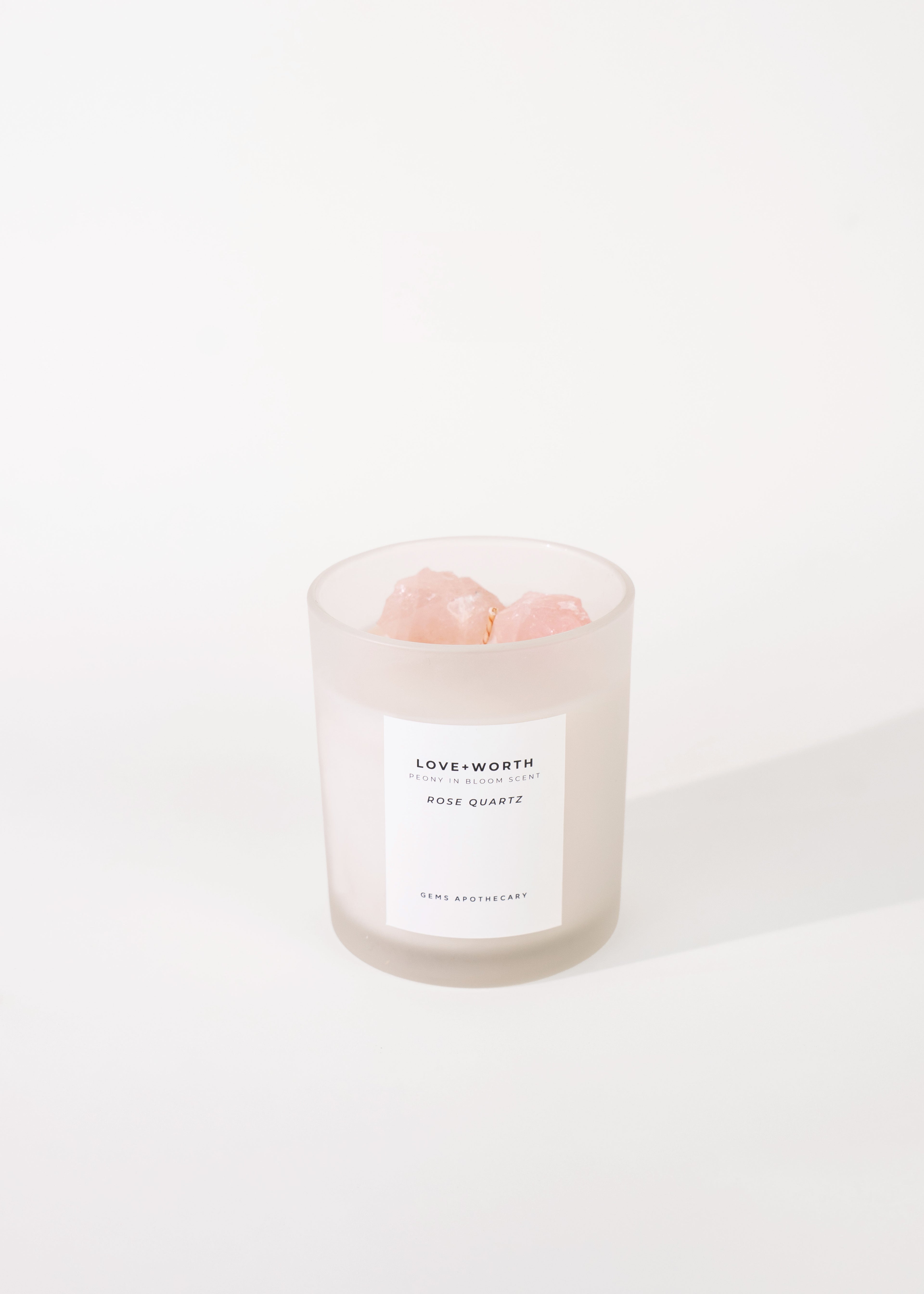 Love+Worth Crystal Candle