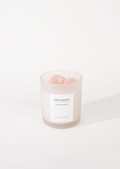 Love+Worth Crystal Candle