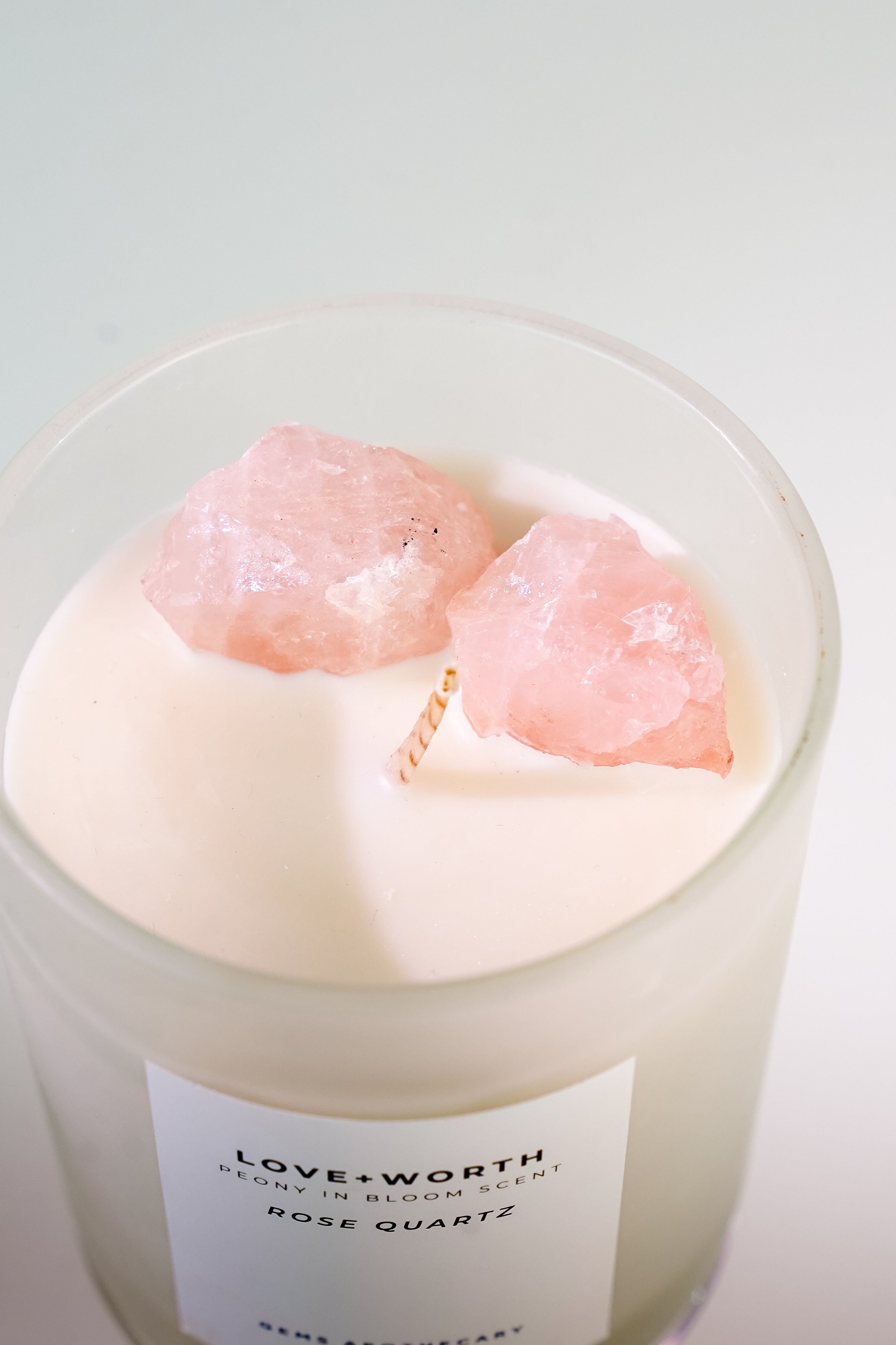Love+Worth Crystal Candle