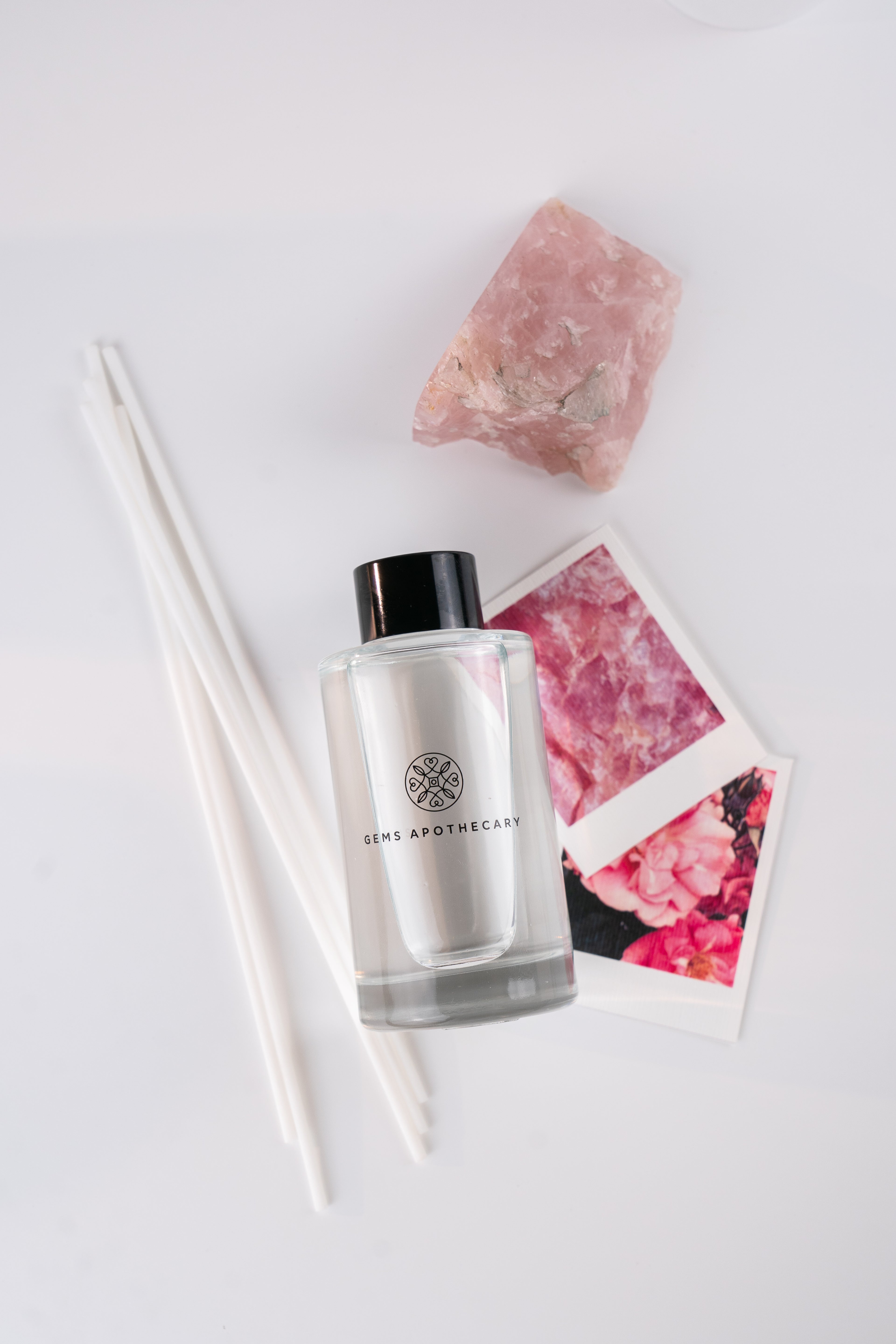 Peony in Bloom Reed Diffuser | Rose Quartz Inspired | 100ml